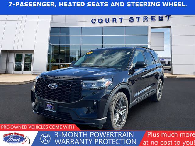 Certified 2025 Ford Explorer ST-Line w/ ST-Line Street Pack AWD/4WD image 1