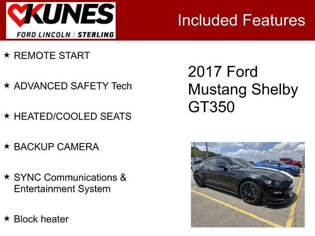 Certified 2017 Ford Mustang Shelby GT350 RWD image 2