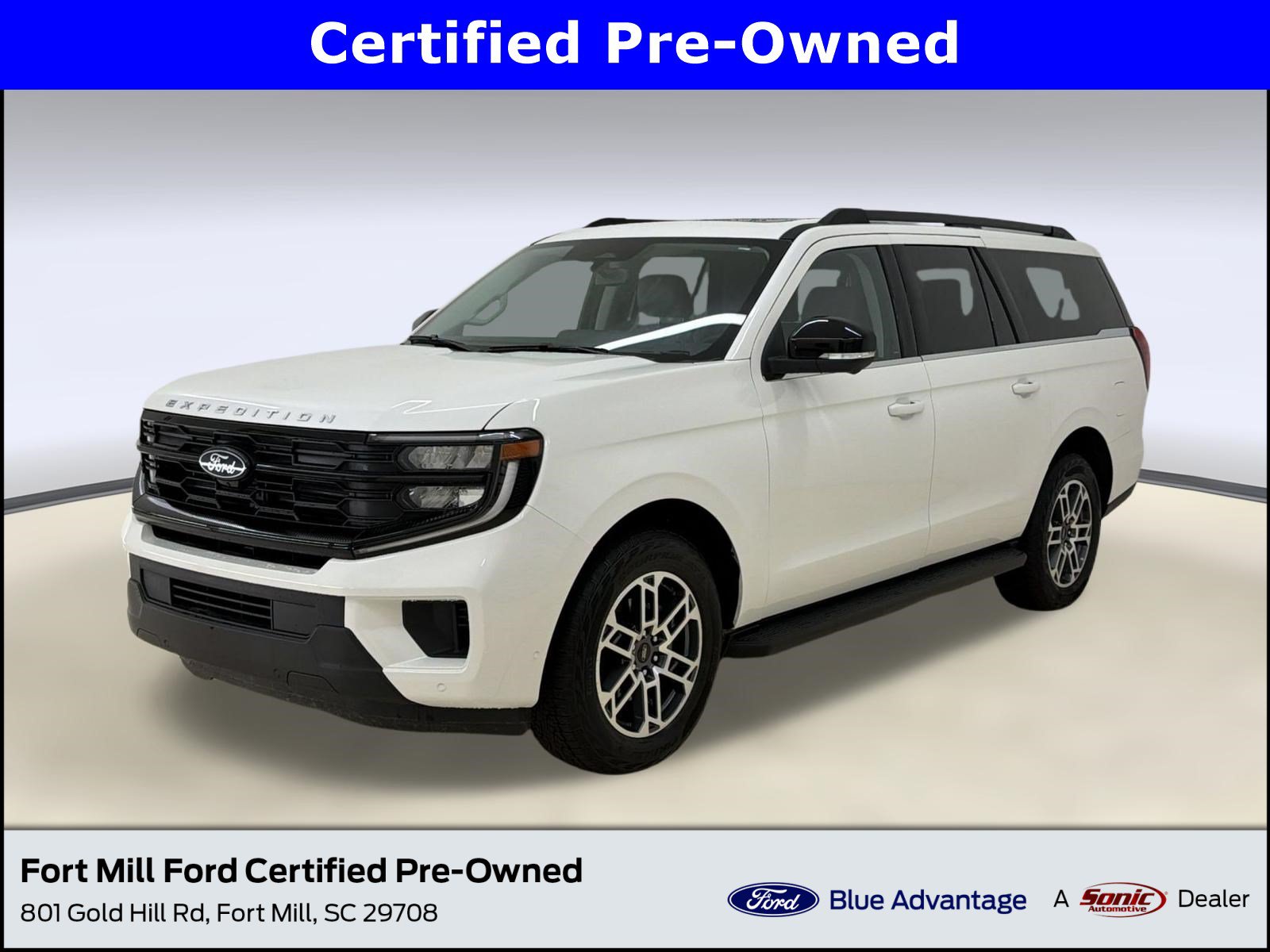Certified 2025 Ford Expedition Max Active AWD/4WD image 1