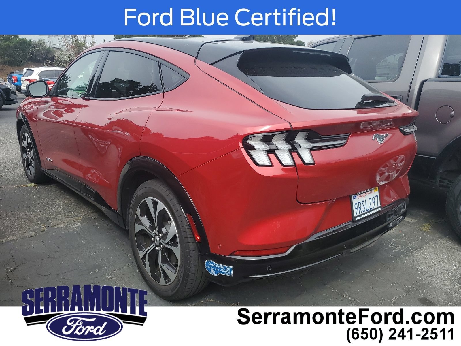 Certified 2021 Ford Mustang Mach-E Premium AWD/4WD image 4