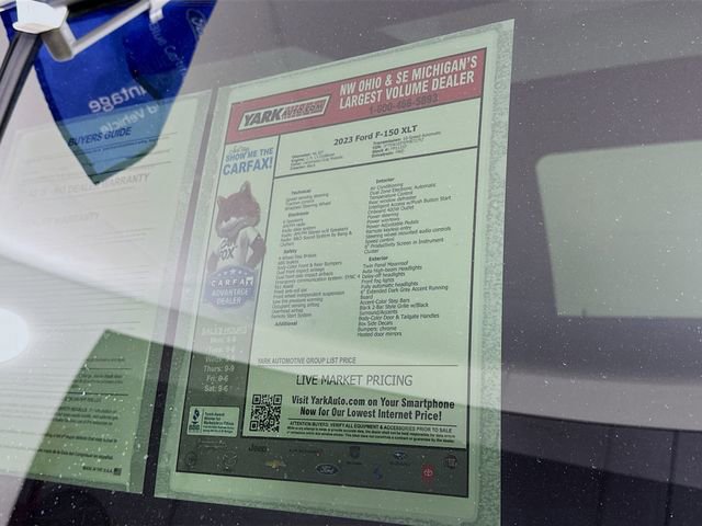 Certified 2023 Ford F150 XLT w/ Equipment Group 302A High image 15