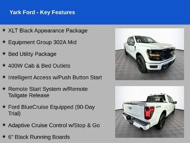 Certified 2024 Ford F150 XLT w/ Equipment Group 302A MID AWD/4WD image 2