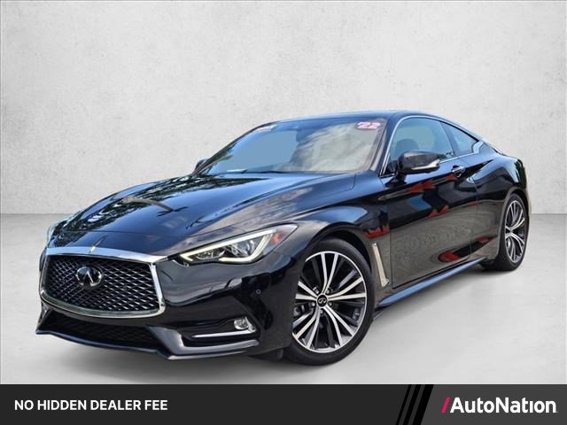 Used 2022 INFINITI Q60 3.0t Luxe w/ Essential Package RWD video 1
