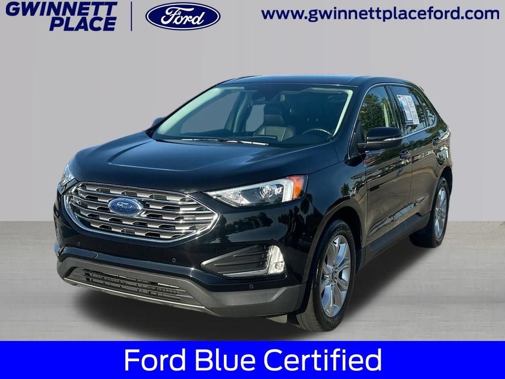 Certified 2022 Ford Edge Titanium AWD/4WD image 1
