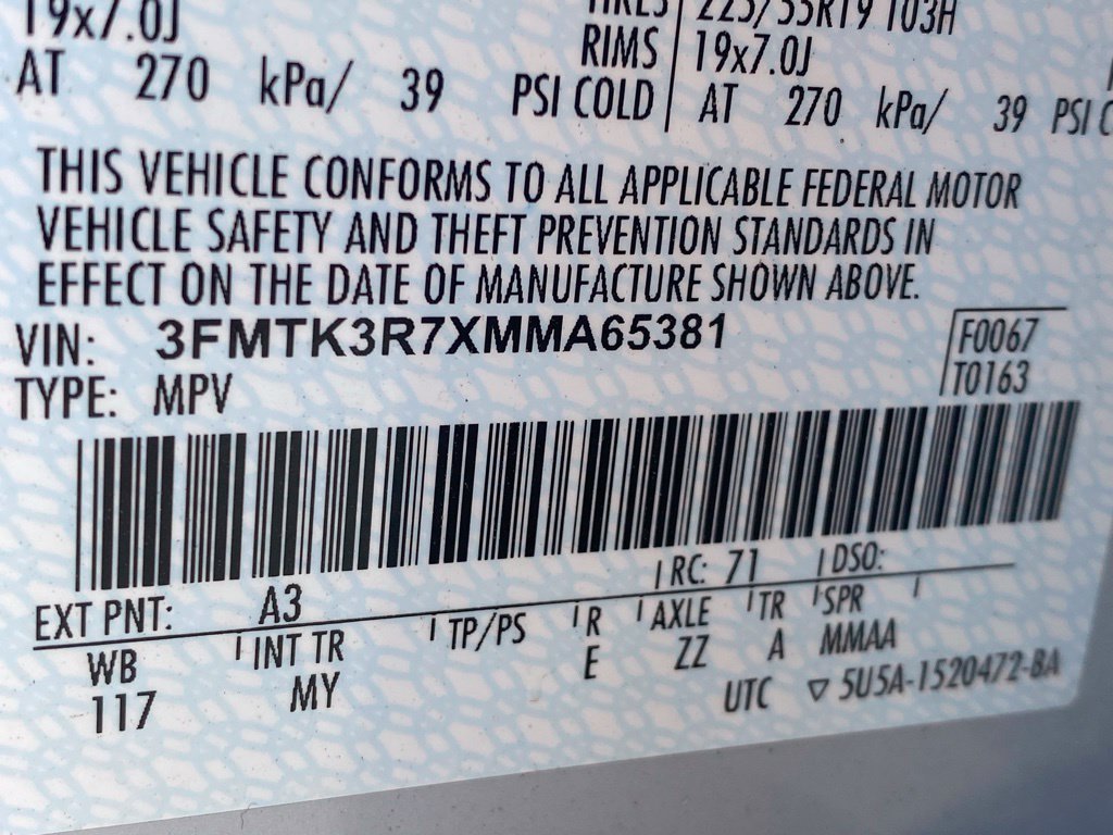 Certified 2021 Ford Mustang Mach-E Premium RWD image 34