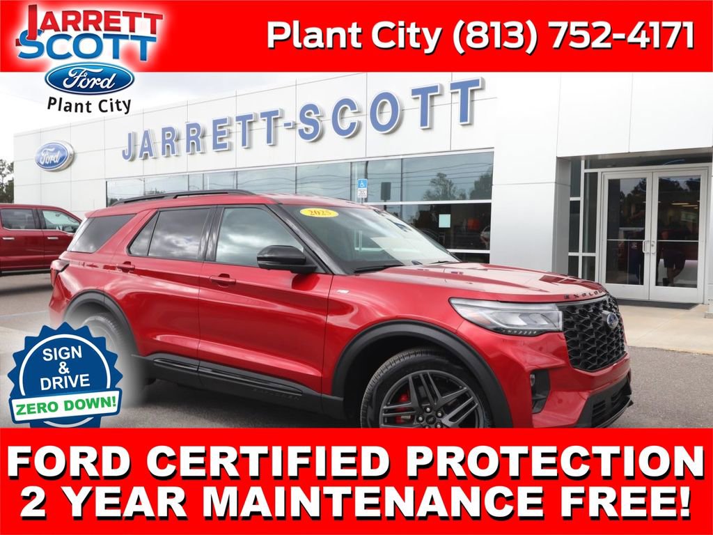 Certified 2025 Ford Explorer ST-Line w/ Premium Package