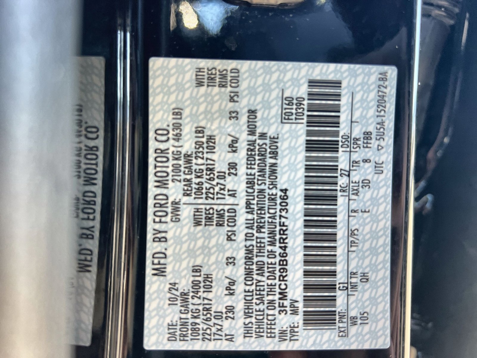 Certified 2024 Ford Bronco Sport Big Bend image 28