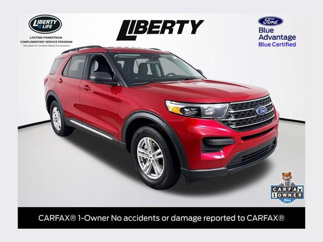 Certified 2022 Ford Explorer XLT w/ Class IV Trailer Tow Package