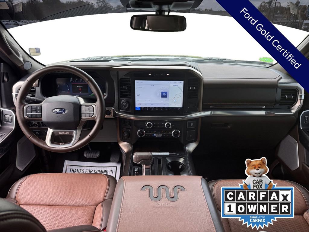 Certified 2025 Ford F150 King Ranch w/ FX4 Off-Road Package AWD/4WD image 14