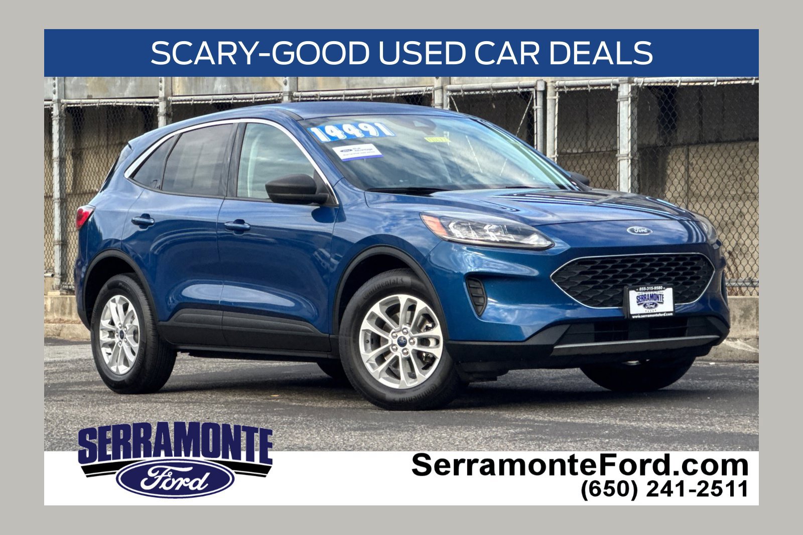 Certified 2022 Ford Escape SE