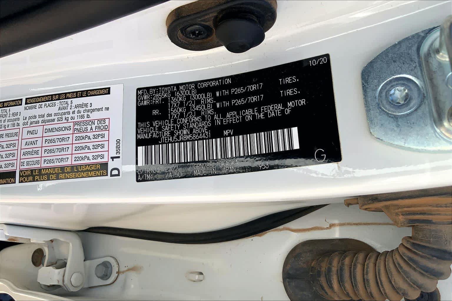 Used 2021 Toyota 4Runner Venture AWD/4WD image 37