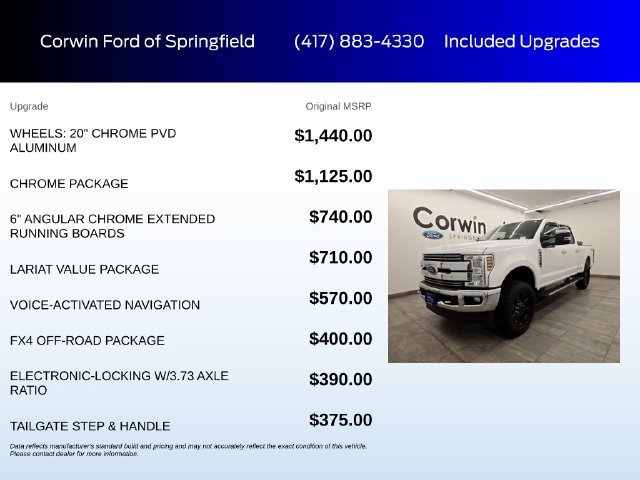 Certified 2019 Ford F250 Lariat w/ Chrome Package AWD/4WD image 6