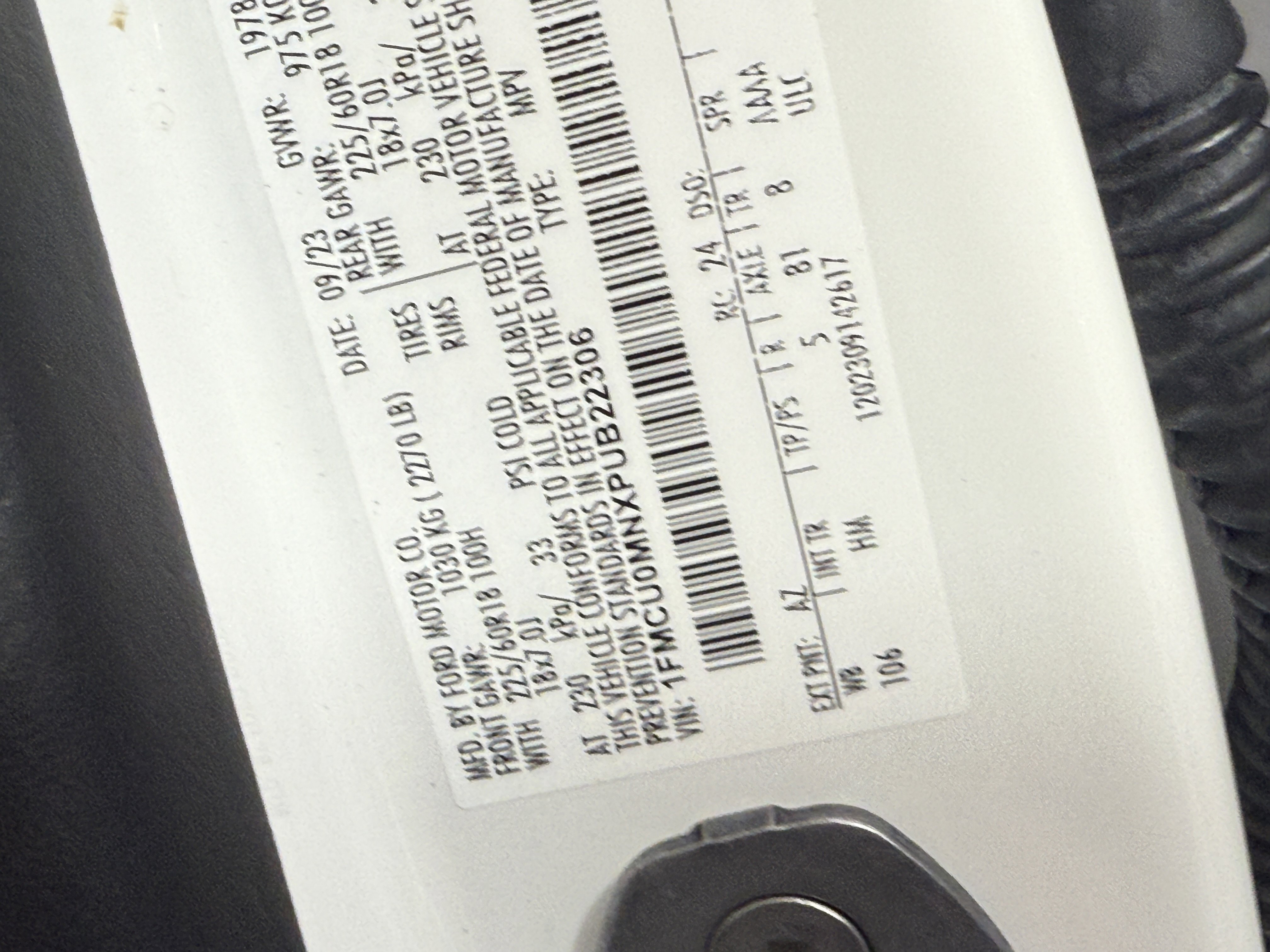 Certified 2023 Ford Escape ST-Line w/ Tech Pack #1 FWD image 29