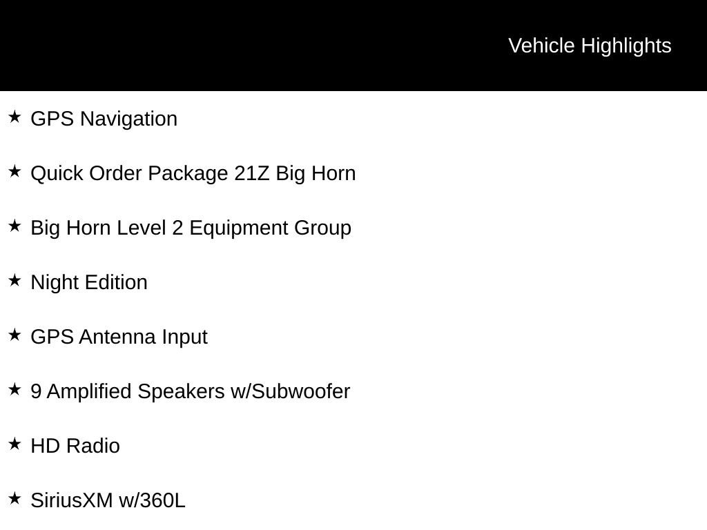 Used 2025 RAM 1500 Big Horn AWD/4WD image 2