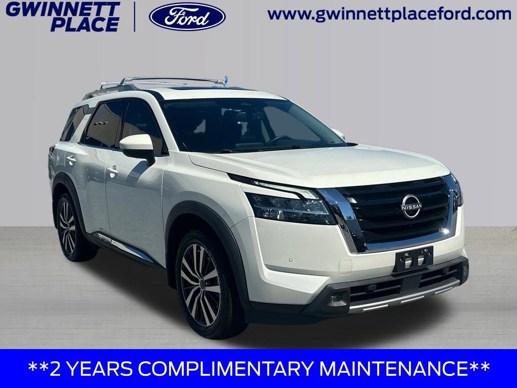 Used 2022 Nissan Pathfinder Platinum w/ Cargo Package FWD image 3