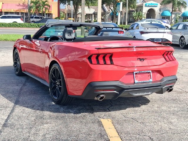 Certified 2025 Ford Mustang Convertible w/ Mustang Nite Pony Package RWD image 3