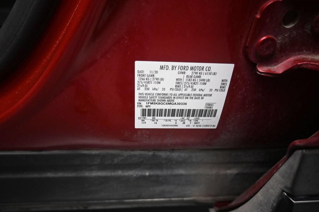 Certified 2021 Ford Explorer ST w/ Equipment Group 401A AWD/4WD image 20