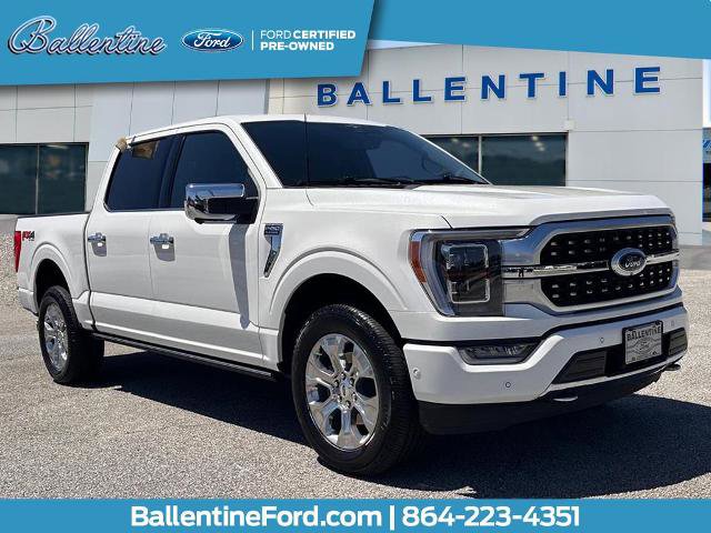 Certified 2023 Ford F150 Platinum w/ Equipment Group 701A High