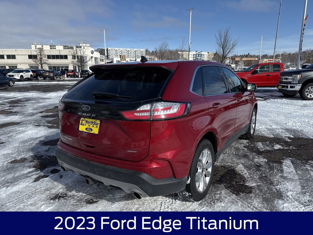 Certified 2023 Ford Edge Titanium w/ Class II Trailer Tow Package image 3