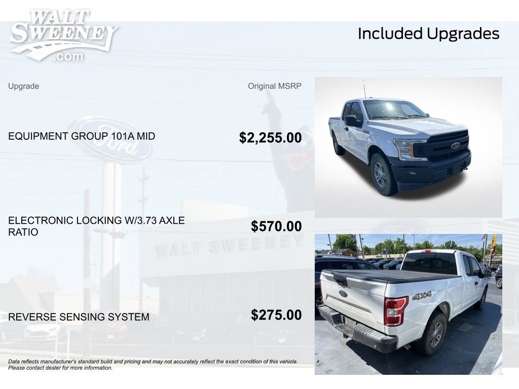 Certified 2018 Ford F150 XL w/ Equipment Group 101A Mid AWD/4WD image 11