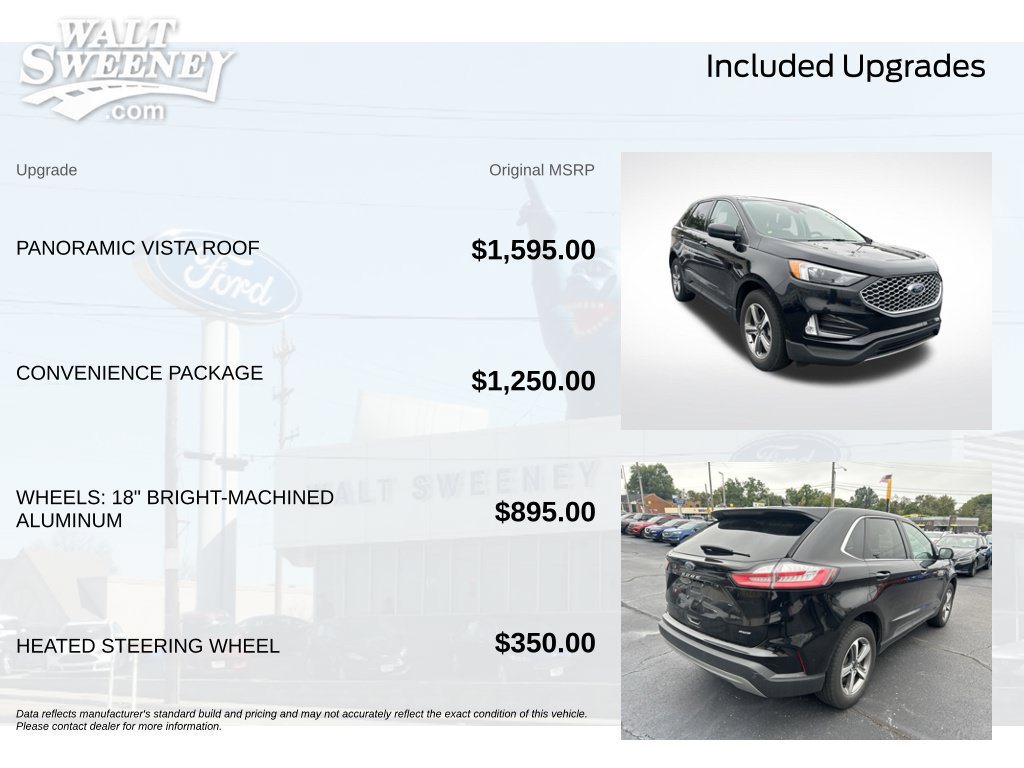 Certified 2024 Ford Edge SEL w/ Convenience Package AWD/4WD image 12