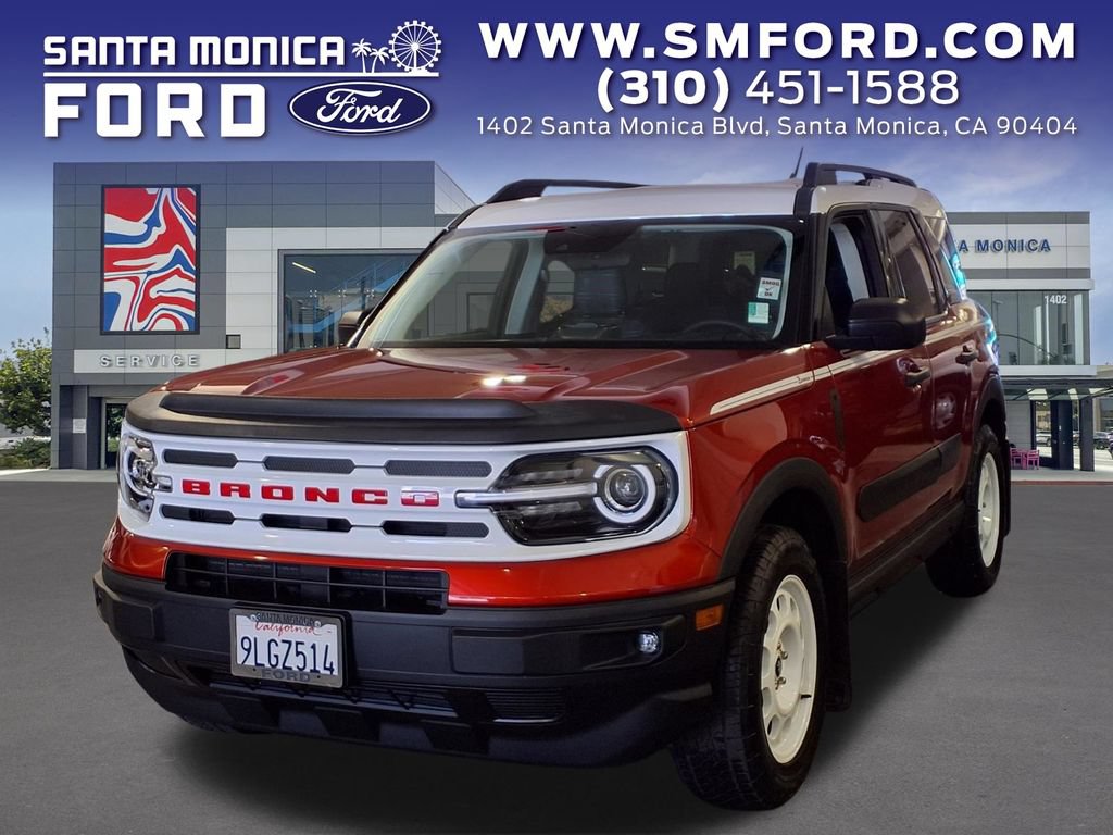 Certified 2023 Ford Bronco Sport Heritage w/ Heritage Convenience Package AWD/4WD 360° Tour