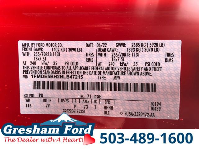 Certified 2022 Ford Bronco Outer Banks image 36