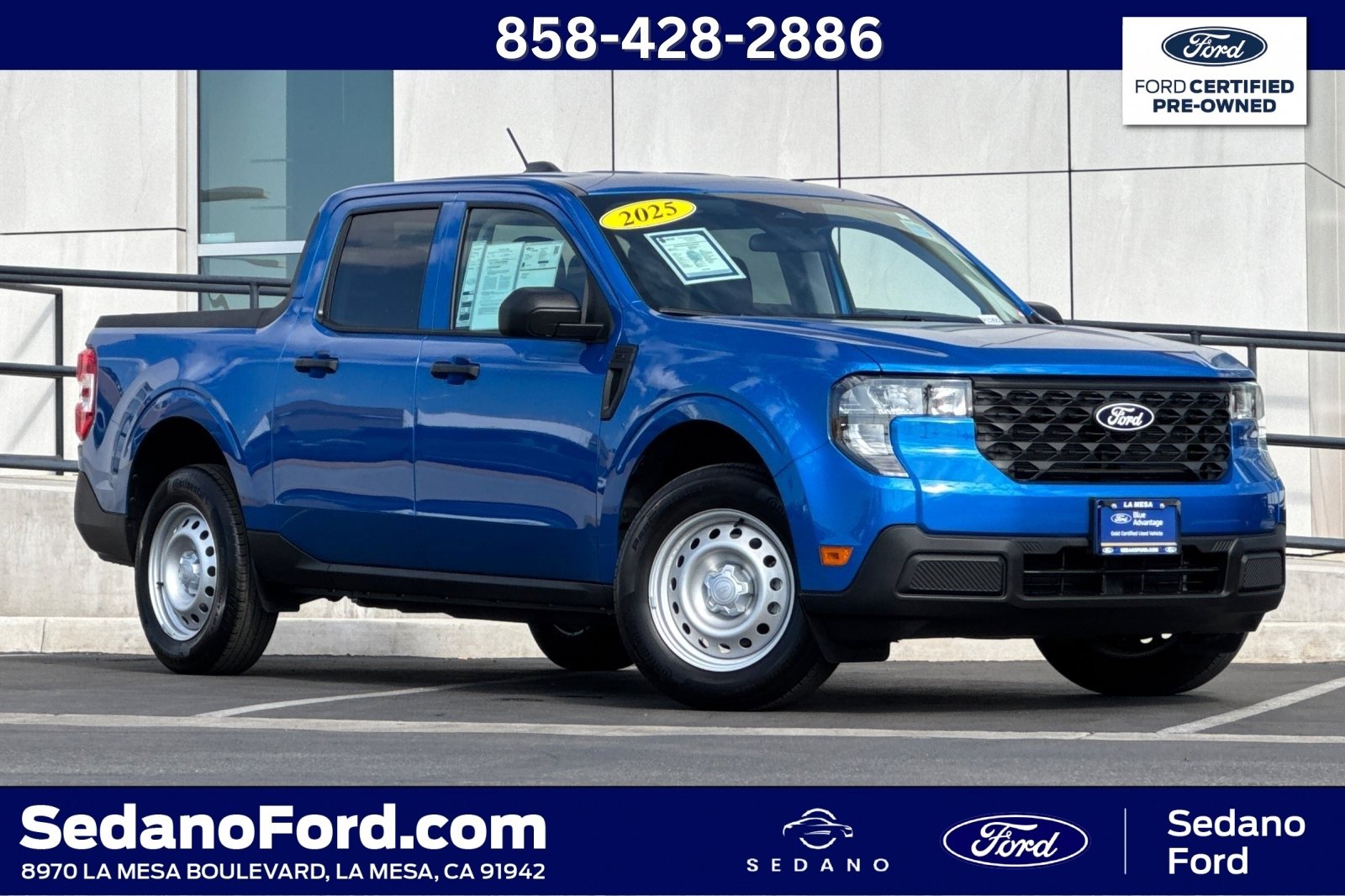 Certified 2025 Ford Maverick XL w/ Equipment Group 101A