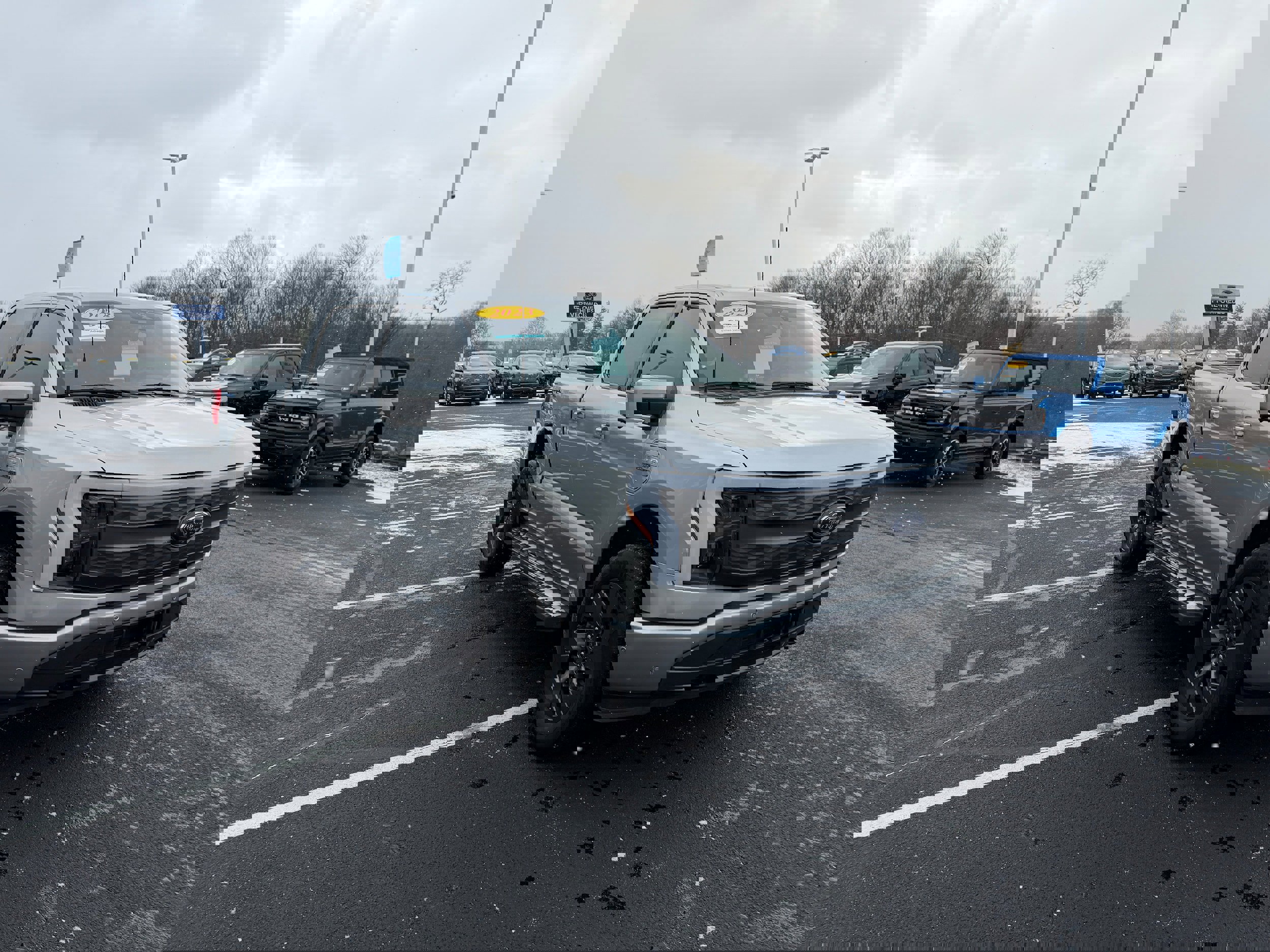 Certified 2023 Ford F150 Lightning Lariat w/ Equipment Group 511A High image 4