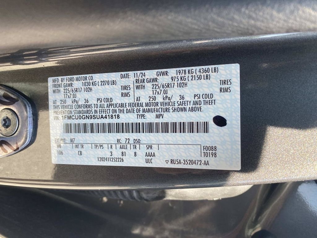 Certified 2025 Ford Escape Active FWD image 20