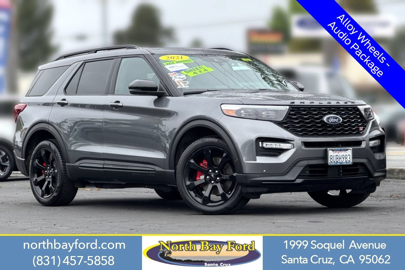 Certified 2021 Ford Explorer ST w/ Equipment Group 401A AWD/4WD image 1