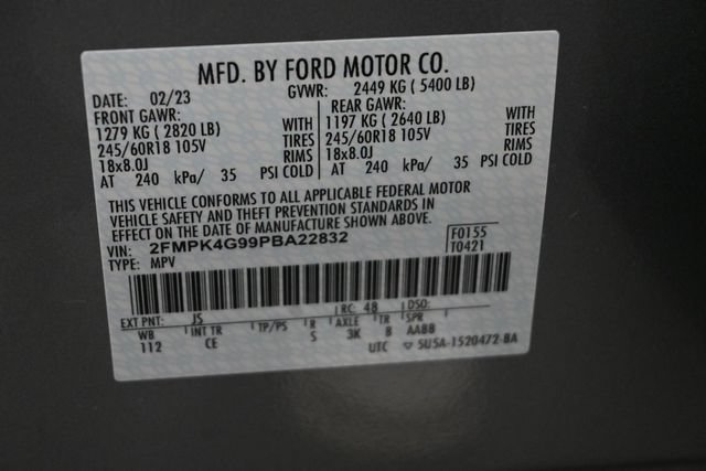 Certified 2023 Ford Edge SE AWD/4WD image 35