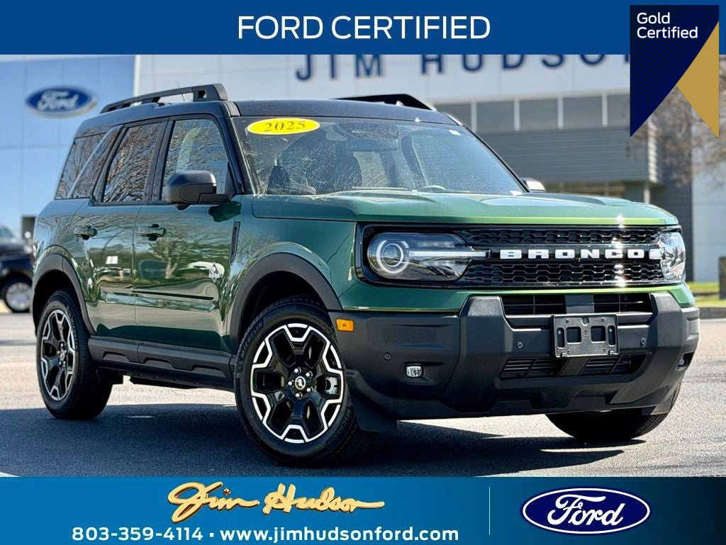 Certified 2025 Ford Bronco Sport Outer Banks w/ Outer Banks Tech Package+ image 1