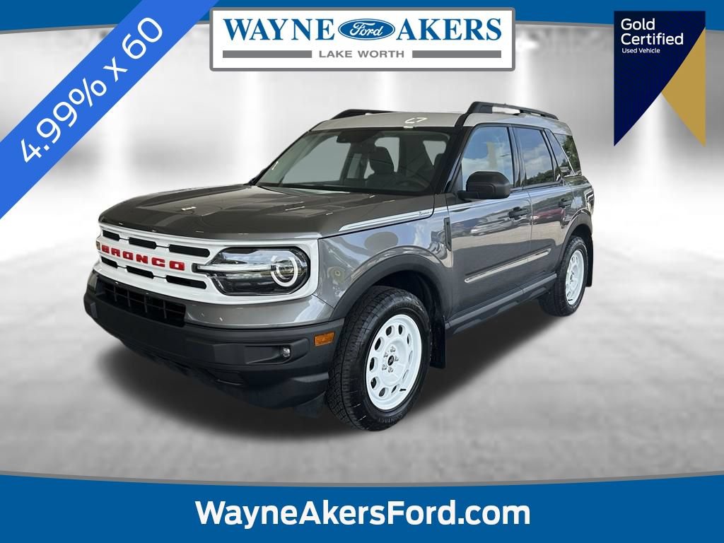 Certified 2023 Ford Bronco Sport Heritage AWD/4WD 360° Tour