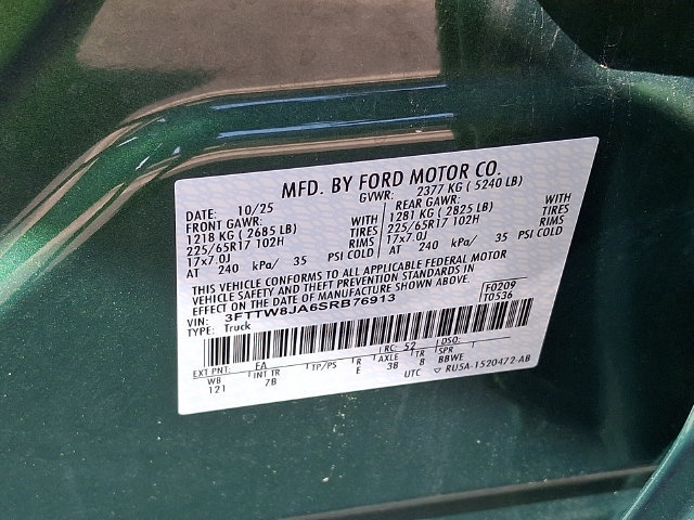 Certified 2025 Ford Maverick XLT w/ Equipment Group 302A AWD/4WD image 22