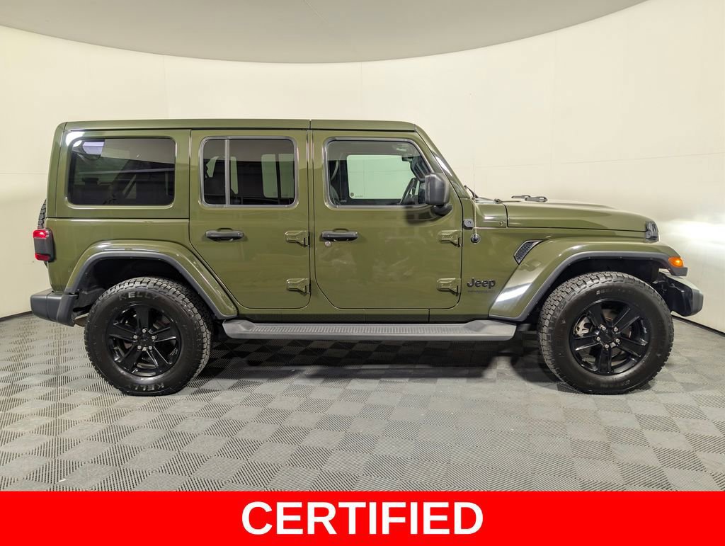 Used 2021 Jeep Wrangler Unlimited Sahara image 2