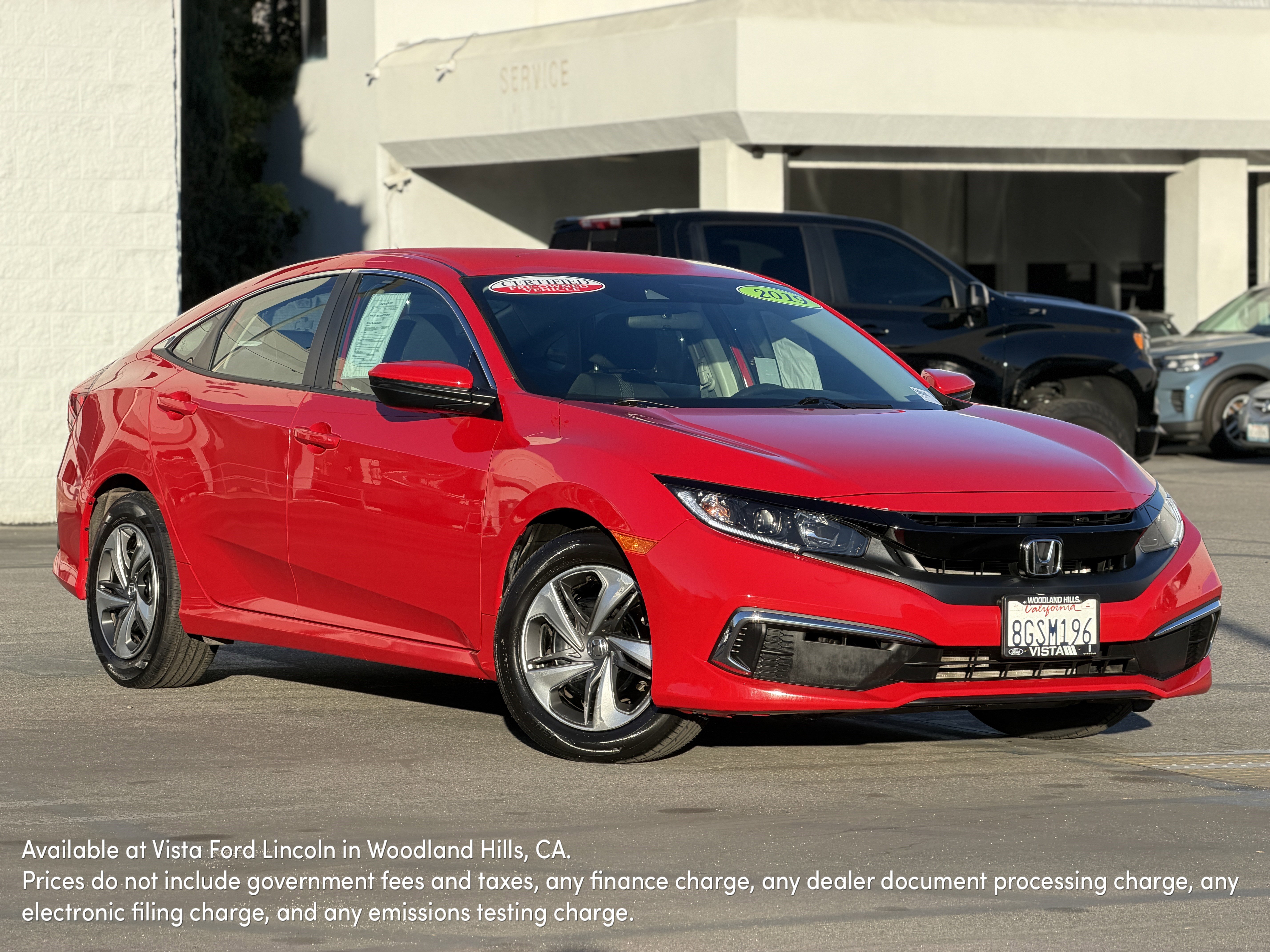 Used 2019 Honda Civic LX