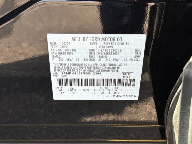 Certified 2024 Ford Edge SEL w/ Convenience Package AWD/4WD image 17