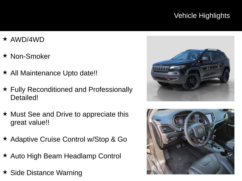 Used 2021 Jeep Cherokee Trailhawk image 21