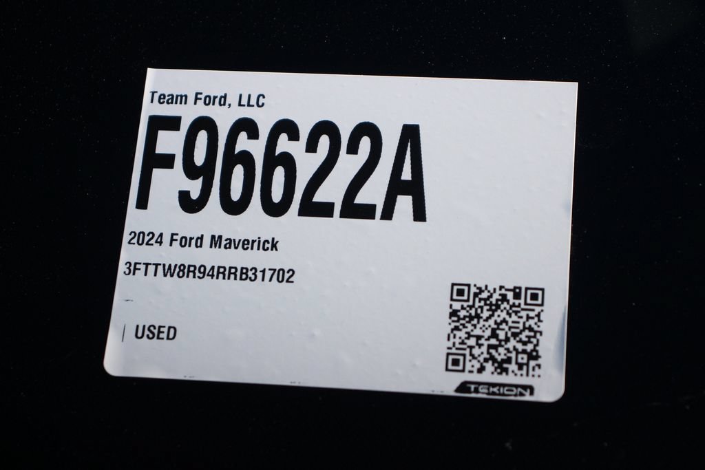 Certified 2024 Ford Maverick Tremor w/ Tremor Off-Road Package AWD/4WD image 30