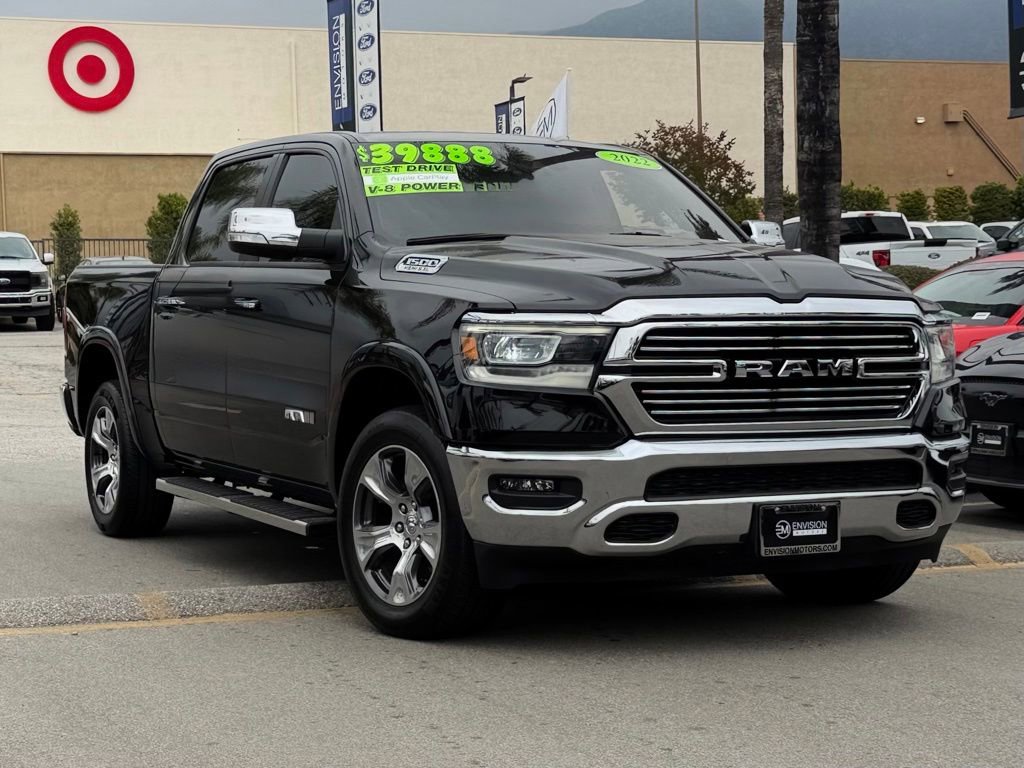 Used 2022 RAM 1500 Laramie AWD/4WD image 2