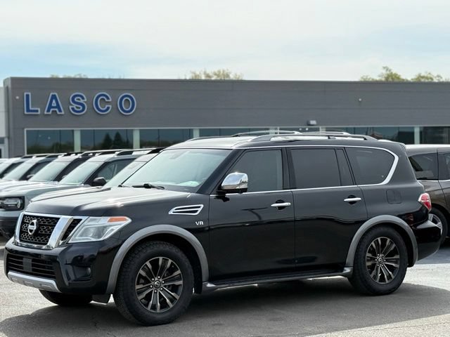 Used 2017 Nissan Armada Platinum w/ Captain Seat Package AWD/4WD image 1