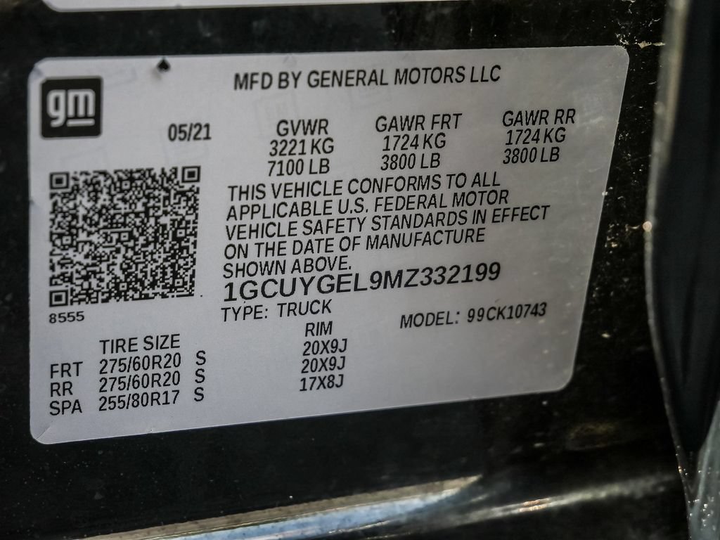 Used 2021 Chevrolet Silverado 1500 LTZ AWD/4WD image 42