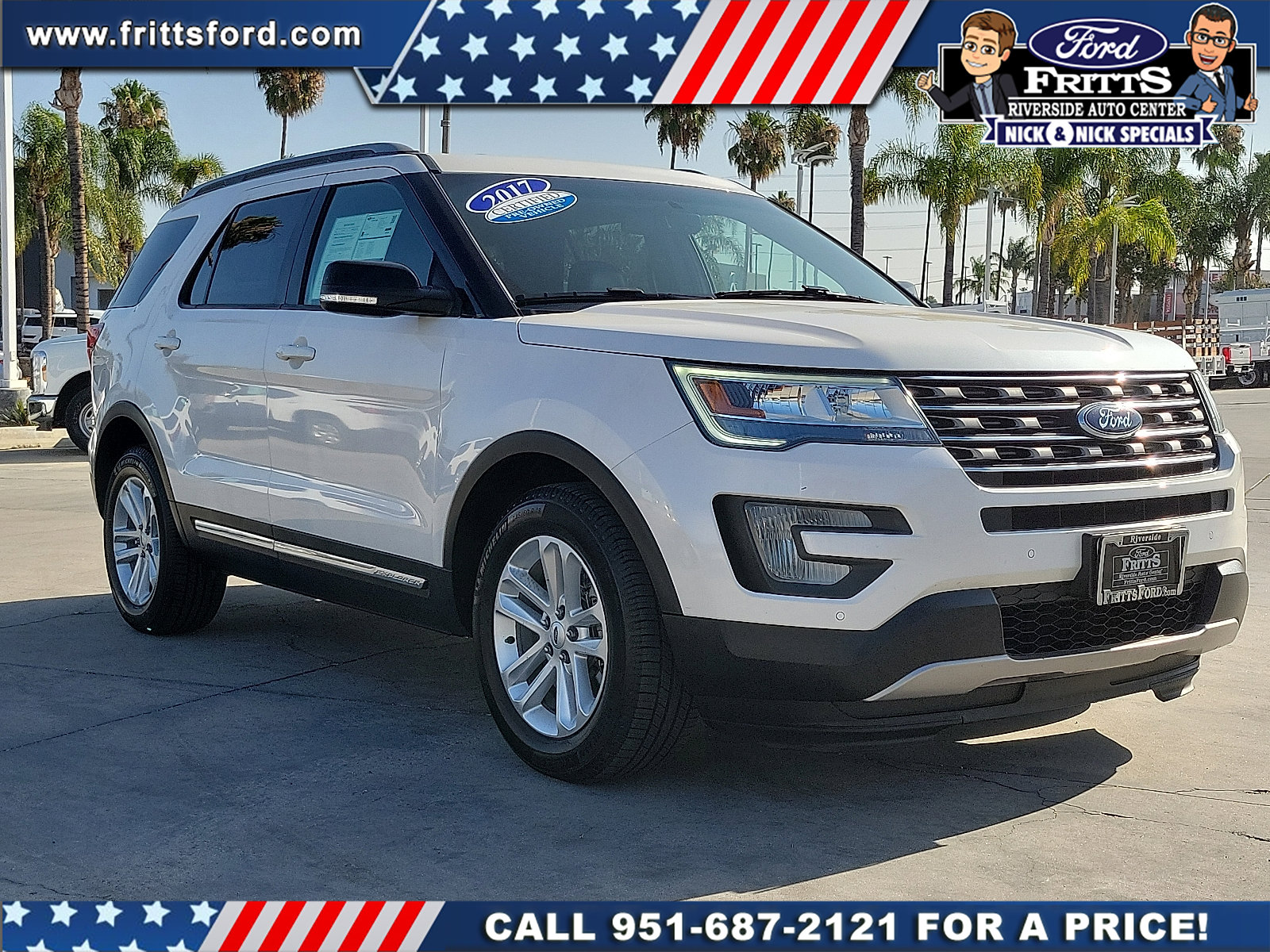 Certified 2017 Ford Explorer XLT w/ Equipment Group 202A FWD image 21