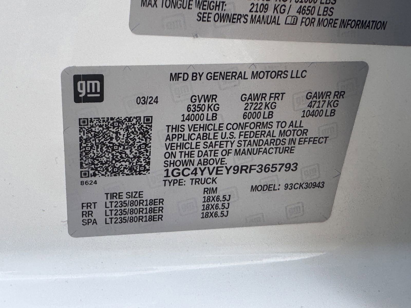 Used 2024 Chevrolet Silverado 3500 High Country w/ Technology Package image 33