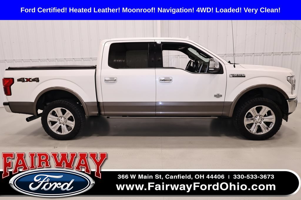 Certified 2019 Ford F150 King Ranch w/ Equipment Group 601A Luxury AWD/4WD image 1