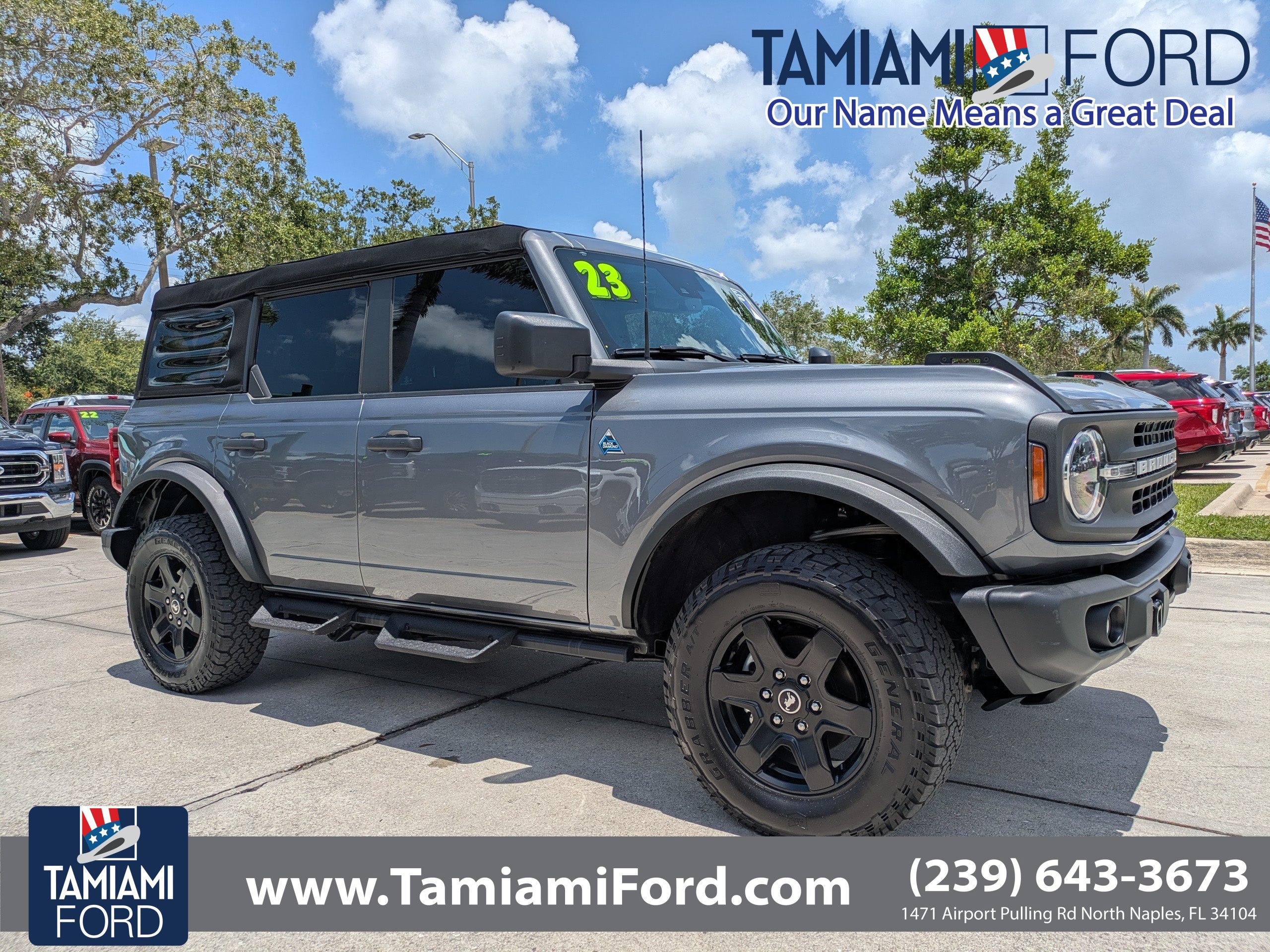 Certified 2023 Ford Bronco Black Diamond AWD/4WD image 1