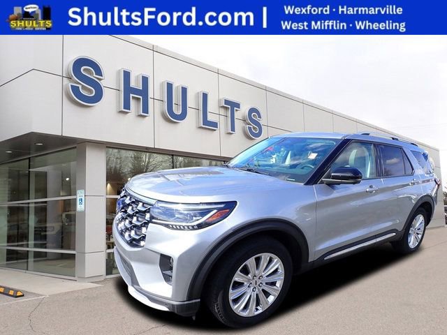 Certified 2025 Ford Explorer Platinum w/ LUX Leather Package
