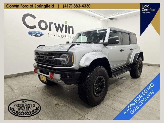 Certified 2024 Ford Bronco Raptor AWD/4WD 360° Tour