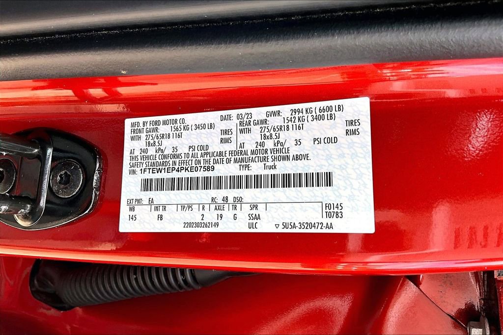 Certified 2023 Ford F150 XLT w/ Equipment Group 302A High AWD/4WD image 36